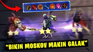 MOSKOV UDAH PEDES DITAMBAH YUKI 3  MAKIN NAMPOL! - Magic Chess Mobile Legends