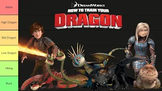 How to Train Your Dragon Strength and Power Tier List