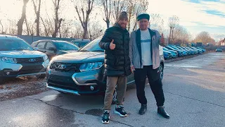 Lada Largus Cross Luxe Prestige Каракумы 7 мест уехал в Казахстан!