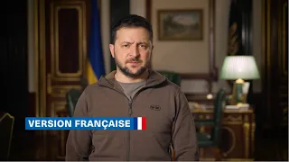 Discours du président de l'Ukraine. D287. (Version Francaise)