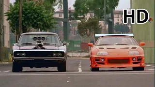 Hızlı Ve Öfkeli - Toretto ve Brian - Son Yarış Sahnesi | HD