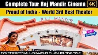 Raj Mandir Cinema Jaipur | Complete tour of Raj Mandir Cinema Hall | World 3rd Best Theater