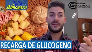 Consejos de nutricion para ciclistas recarga de glucogeno