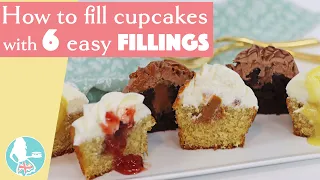 How to Fill Cupcakes with 6 EASY Fillings