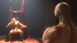 Kratos Confronts His Younger Self - God Of War Ragnarök Valhalla DLC 2023