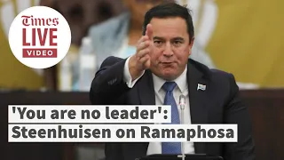 'You are no leader': Steenhuisen's scathing remarks on Ramaphosa's term as president