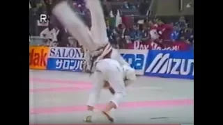 JUDO 1986 World Junior Championships (with Toshihiko Koga 古賀 稔彦 at 20 years old IPPON streak)