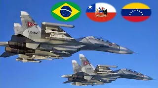 ¿Qué País tiene la Mejor Fuerza Aérea de Latinoamérica? Brasil, Chile o Venezuela.