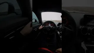 Mercedes AMG GTR: 0-200 km/h acceleration on the Highway