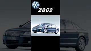 Evolution of Volkswagen Phaeton (2002~2023) #shorts