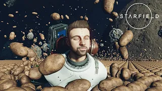 I spawned 60,000 potatoes IN SPACE in Starfield