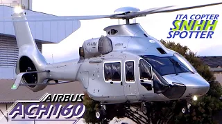 AIRBUS ACH160 LINE (PS-AXM) - Pouso e Decolagem do SUPER HELICÓPTERO! (Airbus 160) Helicóptero NOVO!