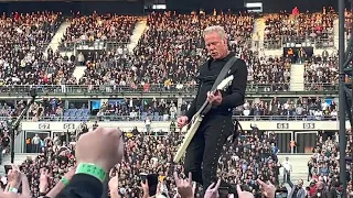 Metallica: live Paris 2023 Ride the Lightning James Hetfield only From the Snakepit 🐍💥 #metallica