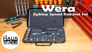 Wera 05003594001 8100 SB 2 Zyklop Speed Ratchet Set, 3/8" Drive, Metric, 43 Pieces