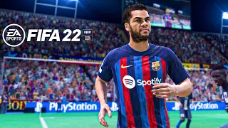 FIFA 22 - Barcelona Vs PSG | UEFA Champions League | Kits 22/23 | Gameplay & Full match