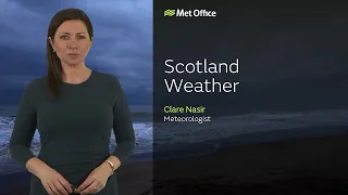 12/03/24 – Wet overnight, turning drier by day – Scotland Weather Forecast UK – Met Office Weather