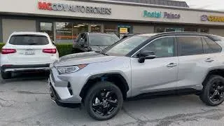 Silver Sky Toyota RAV4 Hybrid XSE