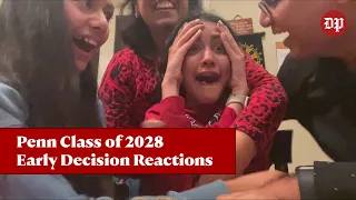 Penn Class of 2028 Early Decision Acceptance Reactions