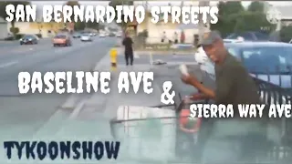 San Bernardino Streets Sierra Way Baseline The Yellows Apt!! #baseline #sanbernardino #909