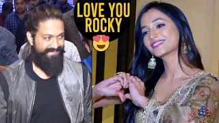 Heroine Srinidhi Shetty Love Towards Rocking Star Yash At KGF Chapter 2 Press Meet | News Buzz