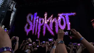 Slipknot - Intro (Get Behind Me Satan & Disasterpiece) Bucharest, Romania - 20.07.2022