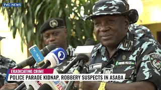 Police Parade Kidnap, Robbery Suspects In Asaba