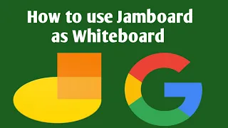 How to use Google Jamboard as Whiteboard in Google meet