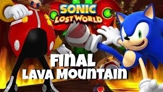 Sonic Lost World Wii U - ( 720p ) Part 7 FINAL Lava Mountain