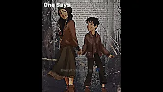 Two birds….. ||  nico and bianca 💔  ||  #capcut #pjo #roadto500 #nicodiangelo #biancadiangelo