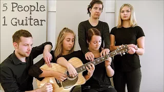 Somebody That I Used To Know - 5 People 1 Guitar Cover, Walk off the Earth