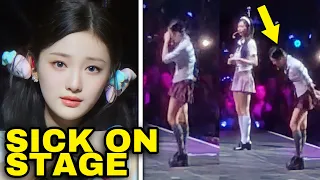 Fan concerned after aespa’s Ningning appears sick on stage #kpop