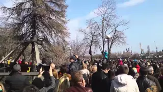 21.03.2015 Авиашоу в Ростове-на-Дону. Фигуры высшего пилотажа от авиационной группы «Русские Витязи»