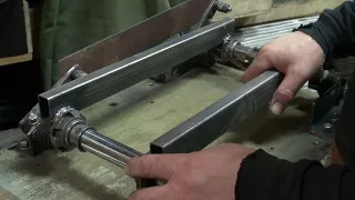 Механизм подъема стола фуганка