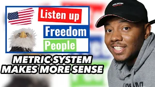 The Metric System explained for Americans | American Reacts