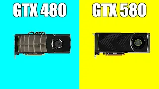 Nvidia Geforce GTX 480 vs GTX 580