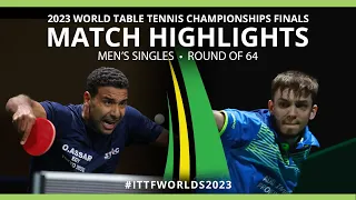 Omar Assar vs Kirill Gerassimenko | MS R64 | 2023 ITTF World Table Tennis Championships Finals