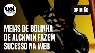 Meias de bolinha de Alckmin fazem sucesso na web: 'onde comprou?'