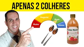 😱 Apenas 2 Colheres de VINAGRE DE MAÇÃ Podem Mudar sua Vida!