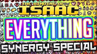 LITERALLY EVERY ITEM AT ONCE! - Synergy Lab Special - The Binding of Isaac: Afterbirth+! (4 Flavors)