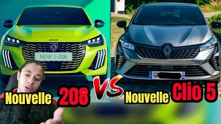 Nouvelle 208 VS nouvelle CLIO 5 | Laquelle choisir ?!