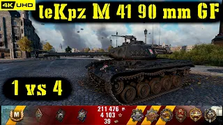 World of Tanks leKpz M 41 90 mm GF Replay - 7 Kills 6.9K DMG(Patch 1.5.0)