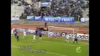 Зенит 1-0 Черноморец. Чемпионат России 1996. Обзор программы Зенит-1996