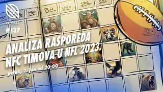 99 jardi No.137 | NFL 2023: Analiza rasporeda NFC timova u sezoni 2023