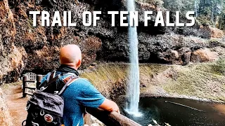 Is the TRAIL OF TEN FALLS Oregon the BEST WATERFALL HIKE in the USA? | Silver Falls State Park