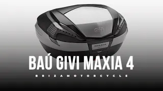 BAÚ GIVI MAXIA 4 CABE 2 CAPACETES? - BRIZA MOTORCYCLE