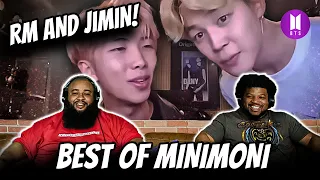 Best of MiniMoni! RM and Jimin REACTION