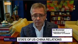 Eurasia Group's Bremmer on US-China Relations, Israel