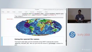 Building an Object Oriented Python Interface for the Generic Mapping Tools | SciPy 2018 | Uieda