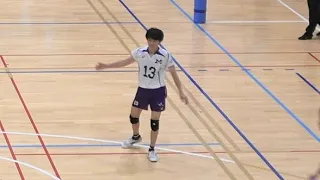 Tomohiro Ogawa Japan national volleyball team's Libero - his uni era's incredible performance