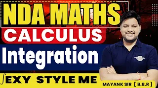 Calculus - 9 | NDA Maths Most Important Questions | NDA Maths Full Syllabus Preparation 2023 | NDA